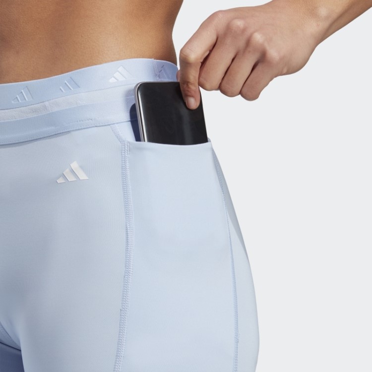 Legging Techfit Hyperglam 7/8 Adidas Blue Dawn