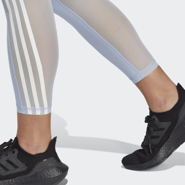 Legging Techfit Hyperglam 7/8 Adidas Blue Dawn