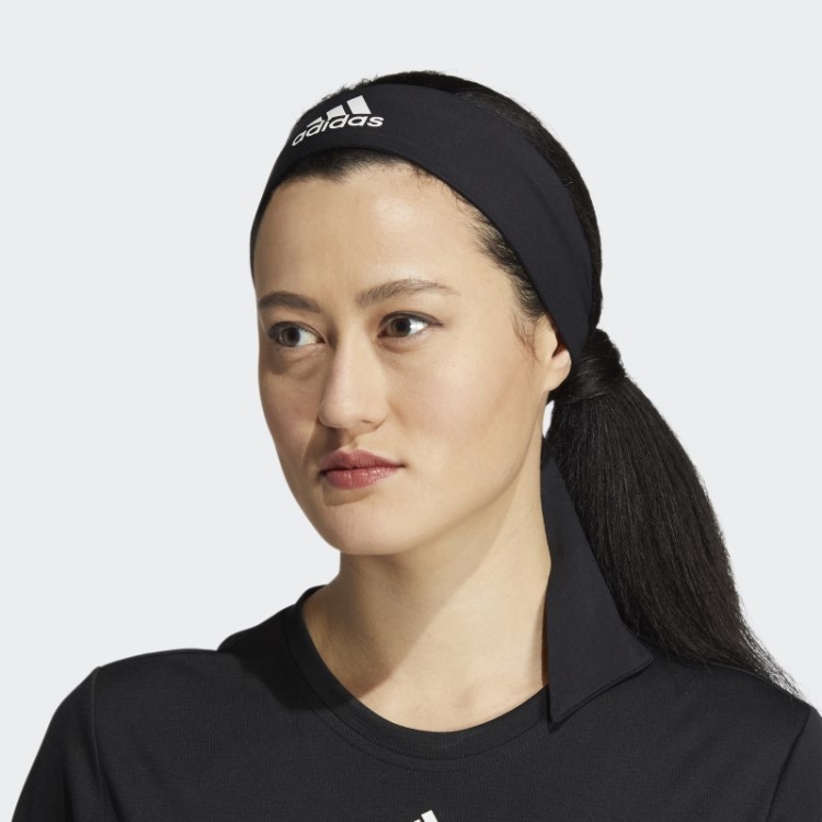 Faixa De Cabelo Alphaskin Preta Adidas