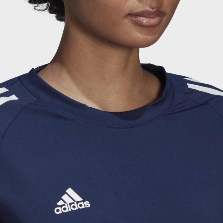 Camisa Azul Marinho Hilo Manga Longa Adidas