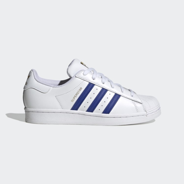 Sapatos Adidas Superstar Dourados Da Moda