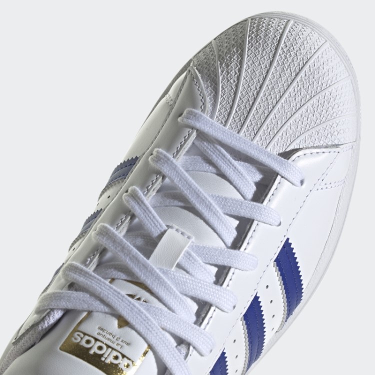 Sapatos Adidas Superstar Dourados Da Moda