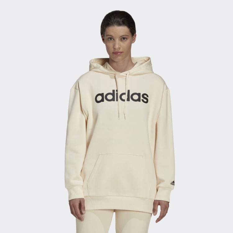 Essentials Oversize Moletom De Lã Adidas Ecru Matiz
