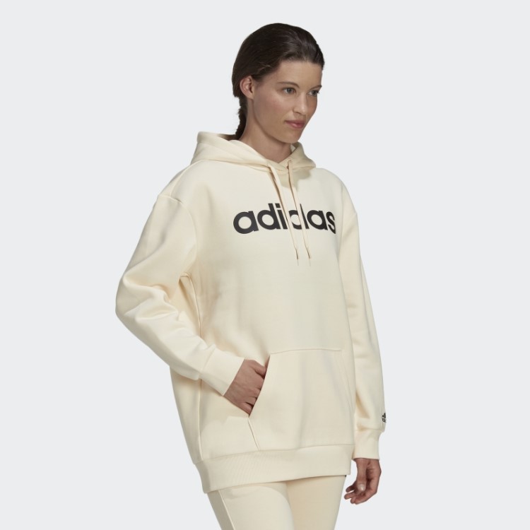 Essentials Oversize Moletom De Lã Adidas Ecru Matiz