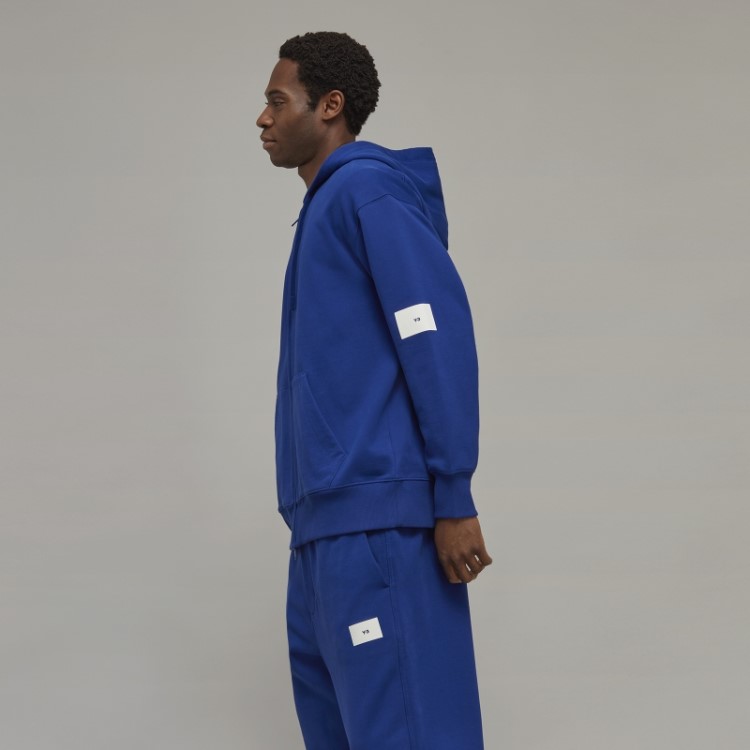 Moletom Com Capuz Y-3 De Algodão Orgânico Felpudo Adidas