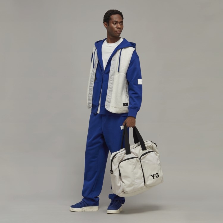 Moletom Com Capuz Y-3 De Algodão Orgânico Felpudo Adidas