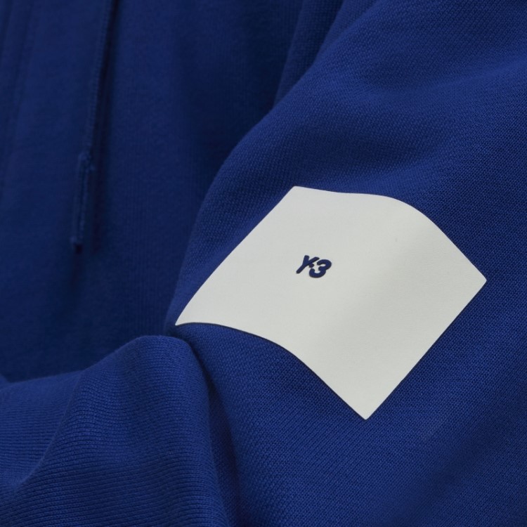 Moletom Com Capuz Y-3 De Algodão Orgânico Felpudo Adidas