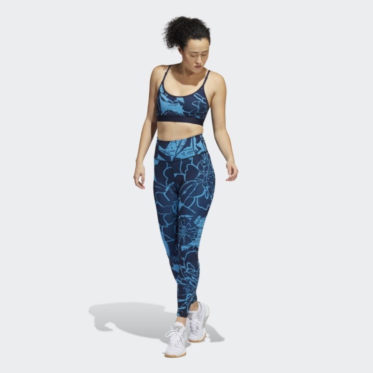 Leggings Azul Craft Optime Superher Training 7/8 Adidas