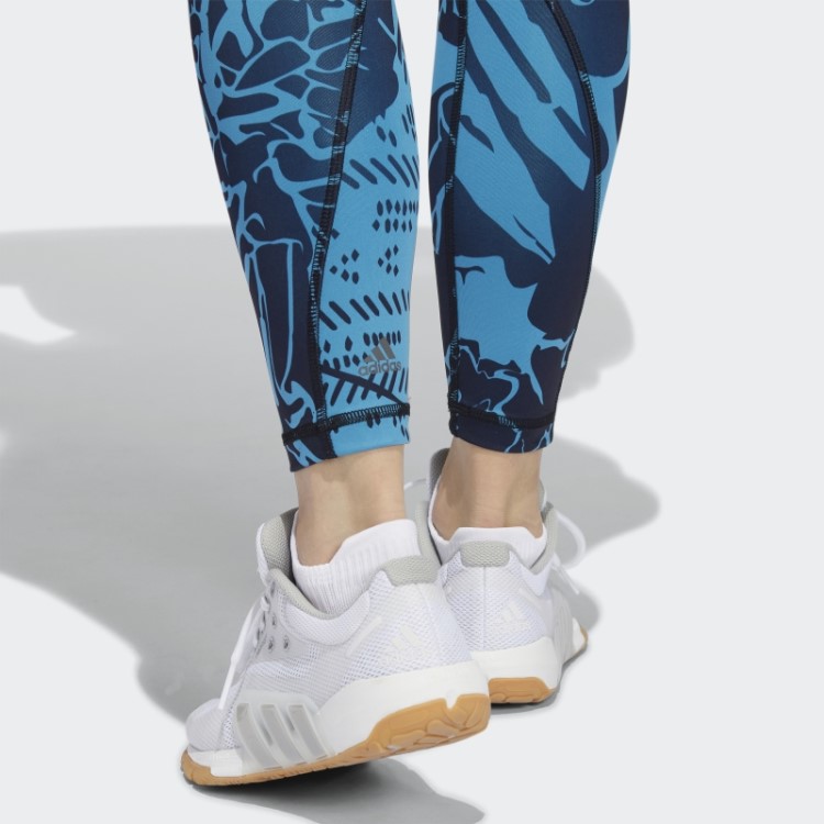 Leggings Azul Craft Optime Superher Training 7/8 Adidas