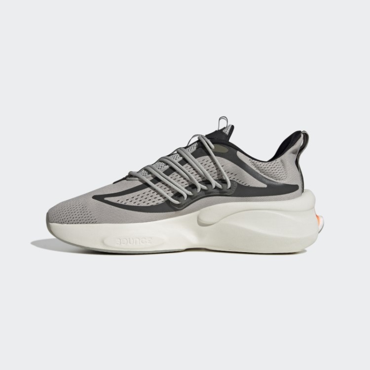 Alphaboost V1 Tênis Sustentável Boost Cinza Metal Adidas