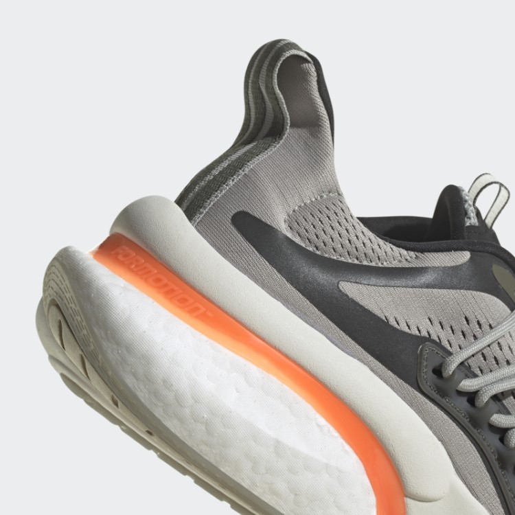 Alphaboost V1 Tênis Sustentável Boost Cinza Metal Adidas