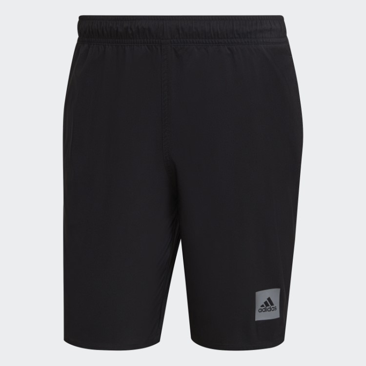 Bermuda De Natação Sólida Clássica Preta Adidas