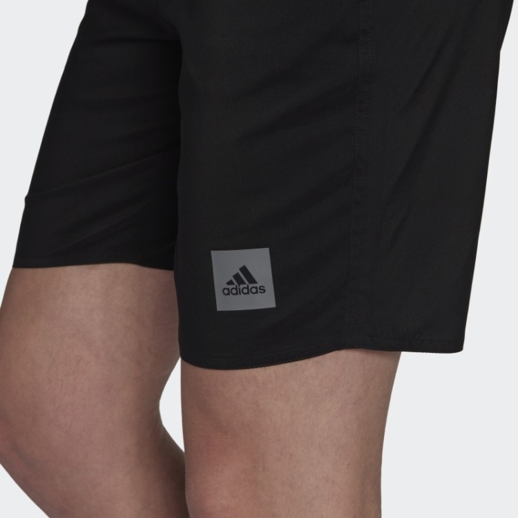 Bermuda De Natação Sólida Clássica Preta Adidas