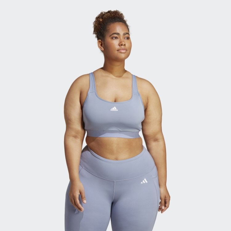 Sutiã De Alta Sustentação Adidas Tlrd Move Violeta Prateado (tamanho Grande)