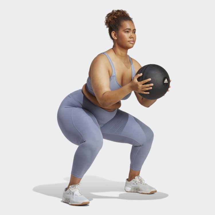 Sutiã De Alta Sustentação Adidas Tlrd Move Violeta Prateado (tamanho Grande)