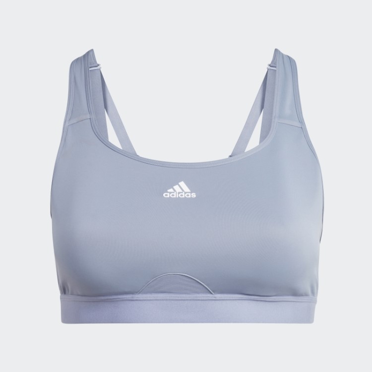 Sutiã De Alta Sustentação Adidas Tlrd Move Violeta Prateado (tamanho Grande)