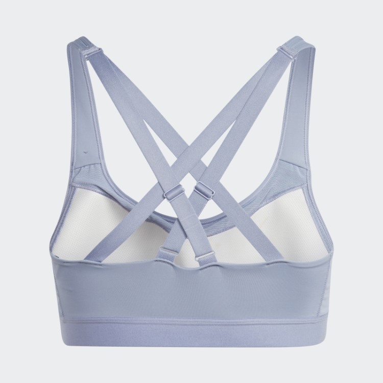 Sutiã De Alta Sustentação Adidas Tlrd Move Violeta Prateado (tamanho Grande)