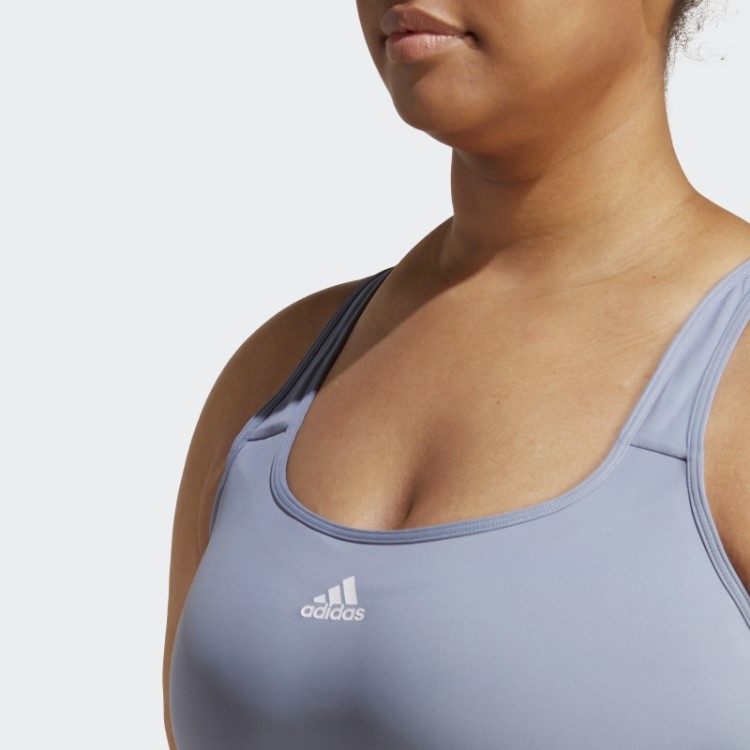 Sutiã De Alta Sustentação Adidas Tlrd Move Violeta Prateado (tamanho Grande)