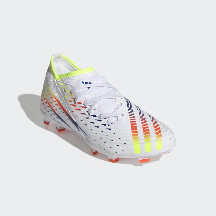 Branco Adidas Predador Edge.3 Chuteiras Firmes