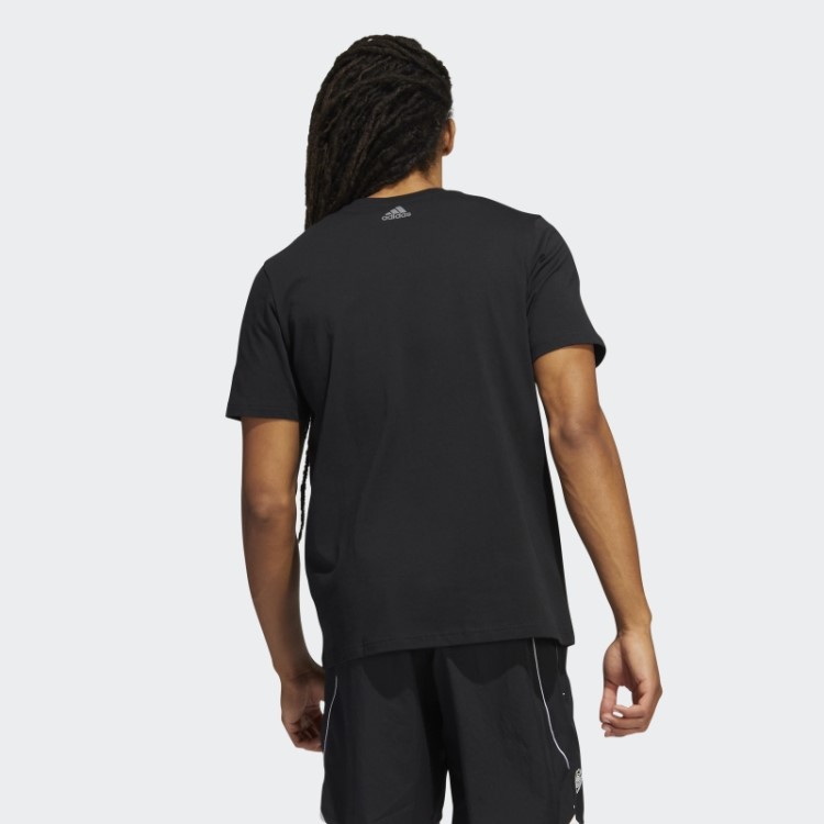 Adidas Preto D.o.n. Edição # 4 Futuro Do Tee Rápido