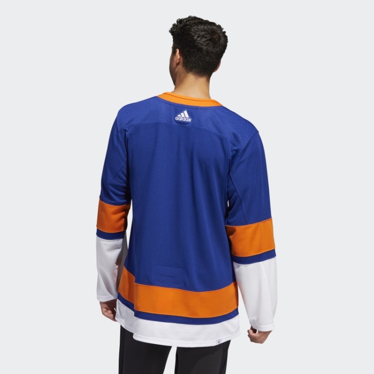 Royal 08 Ccm-sld Adidas Islanders Home Autêntico Jersey
