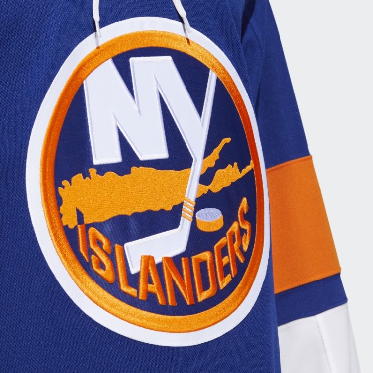 Royal 08 Ccm-sld Adidas Islanders Home Autêntico Jersey