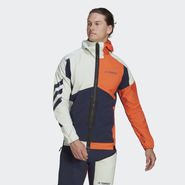 Adidas Terrex Skyclimb Gore Soft Shell Ski Touring Jaqueta Laranja