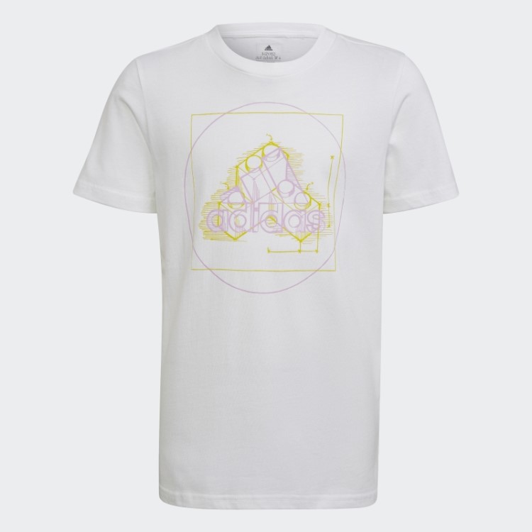 Camiseta Branca Adidas X Classic Lego Fashion