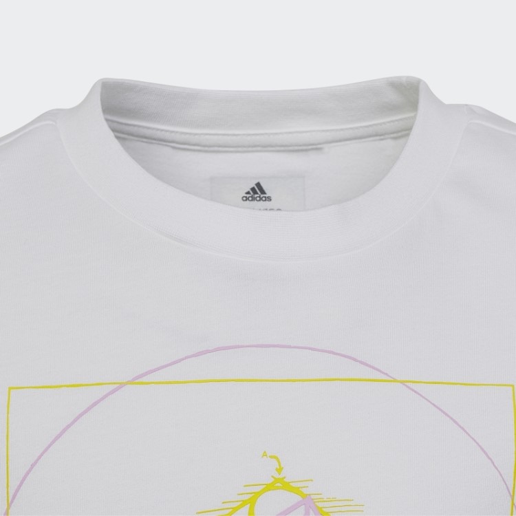 Camiseta Branca Adidas X Classic Lego Fashion