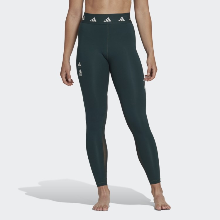 Meia-calça México Verde Noite Adidas