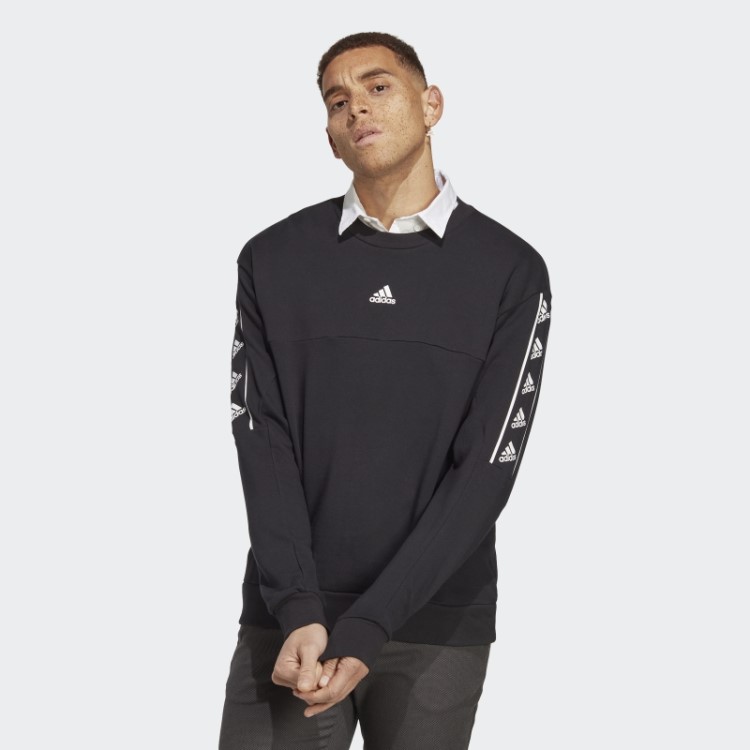 Moletom Brand Love Adidas Preto