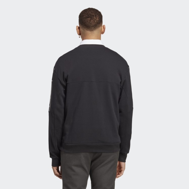 Moletom Brand Love Adidas Preto