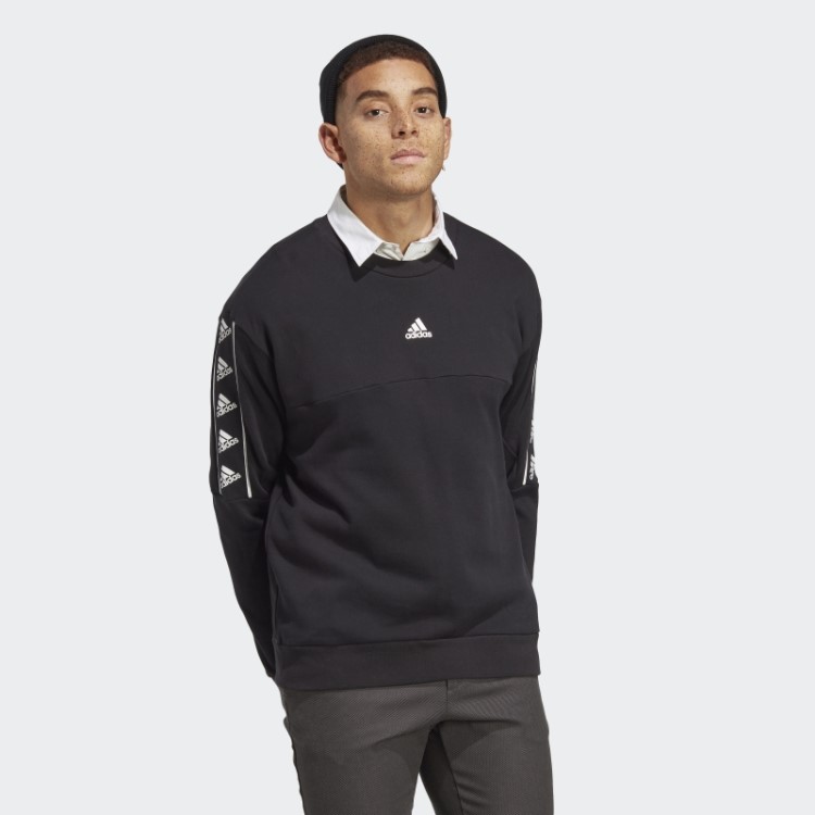 Moletom Brand Love Adidas Preto
