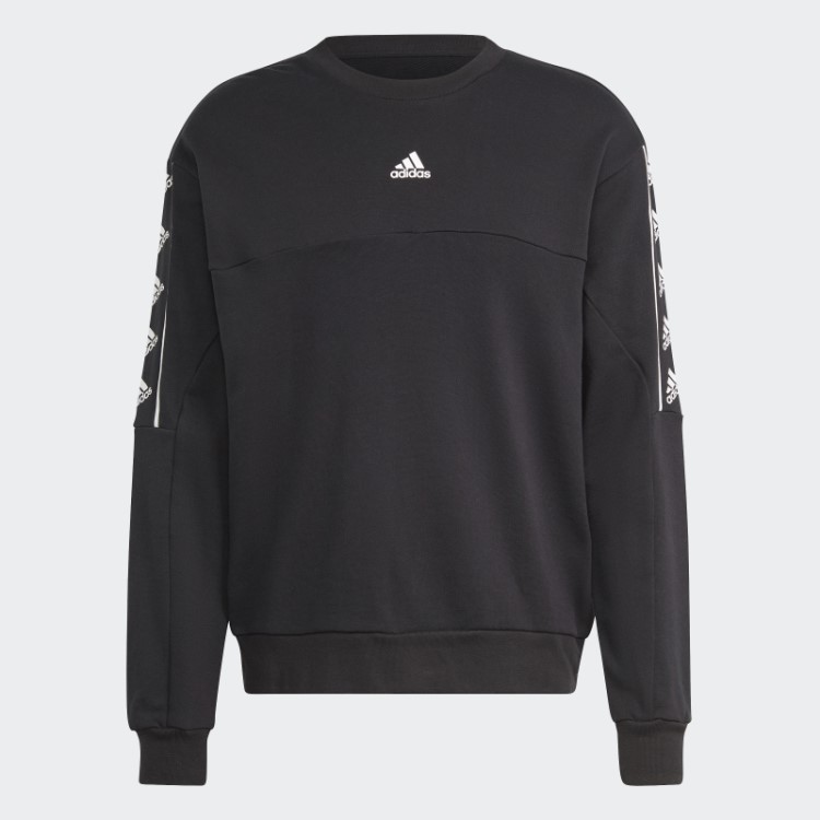 Moletom Brand Love Adidas Preto
