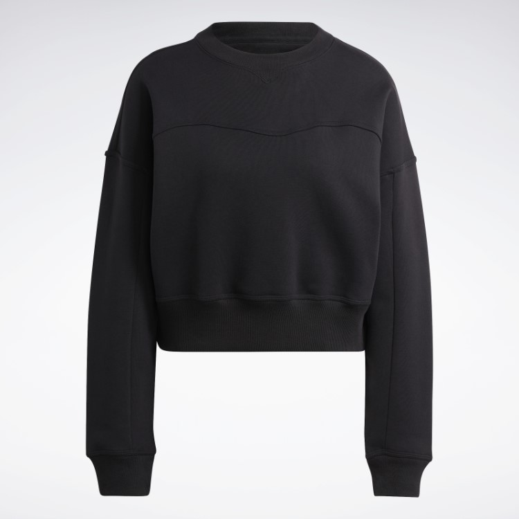 Moletom De Lã Preto Lounge Adidas