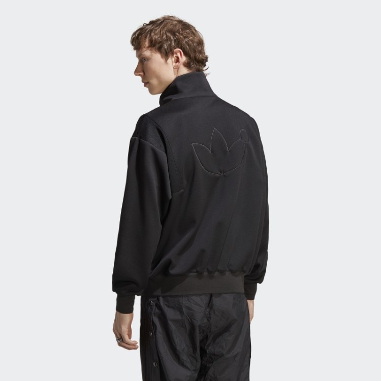 Versão Azul Club Track Top Preto Adidas