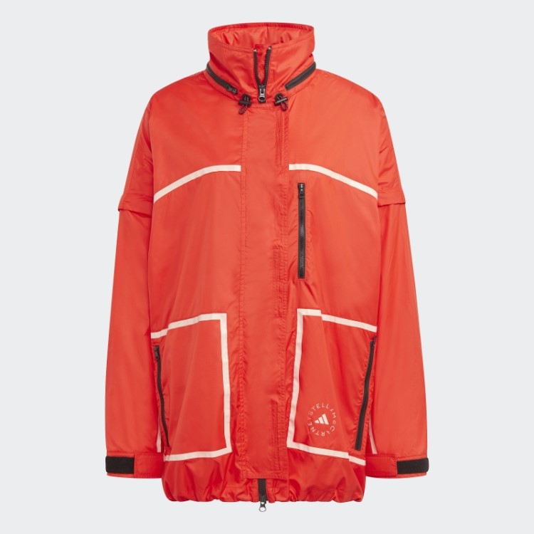 Jaqueta Vermelha Adidas By Stella Mccartney Truenature Packable Hot