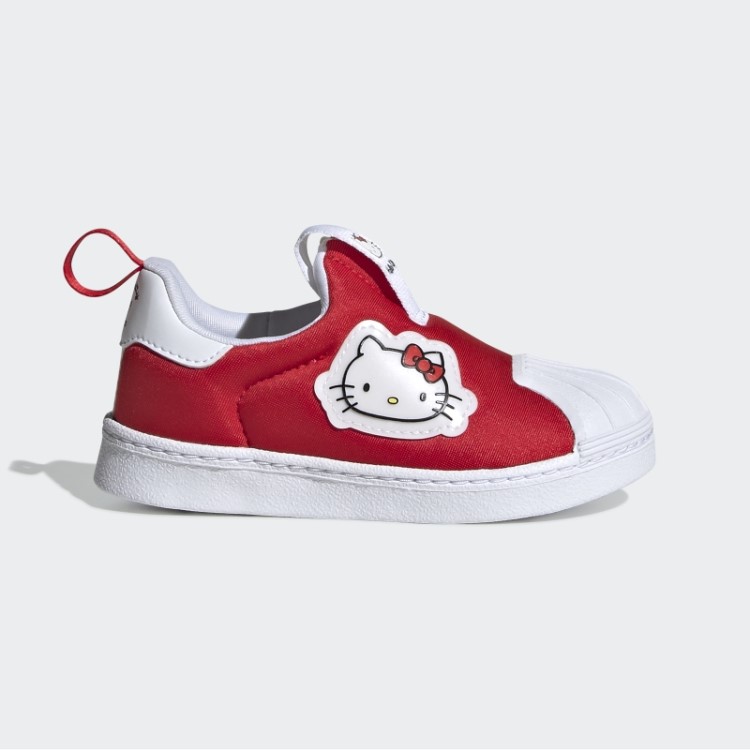 Elegante Sapato Preto Adidas Hello Kitty Superstar 360