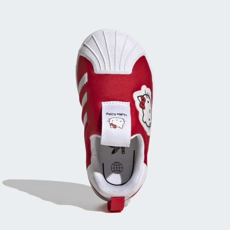 Sapatos Pretos Da Moda Adidas Hello Kitty Superstar 360