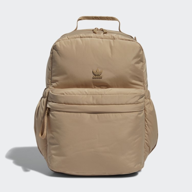 Mochila Puffer Original Adidas Bege