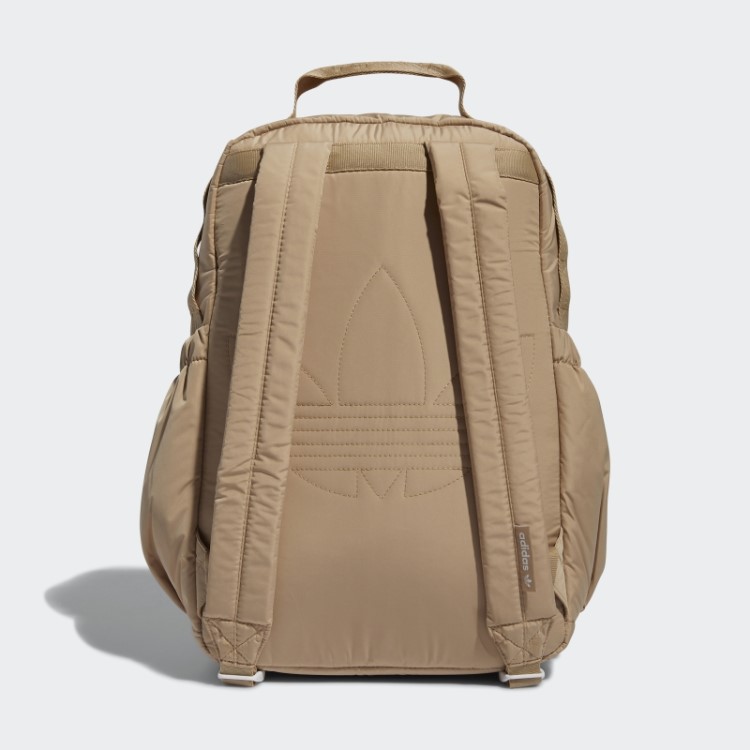 Mochila Puffer Original Adidas Bege