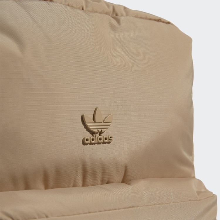 Mochila Puffer Original Adidas Bege