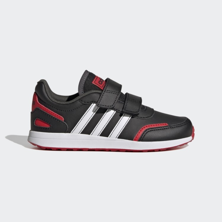 Sapatos Vermelhos Adidas Vs Switch 3 Estilo De Vida Estilo Gancho E Alça Elegante