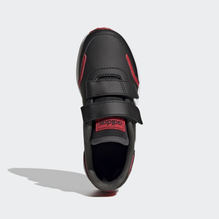 Sapatos Vermelhos Adidas Vs Switch 3 Estilo De Vida Estilo Gancho E Alça Elegante