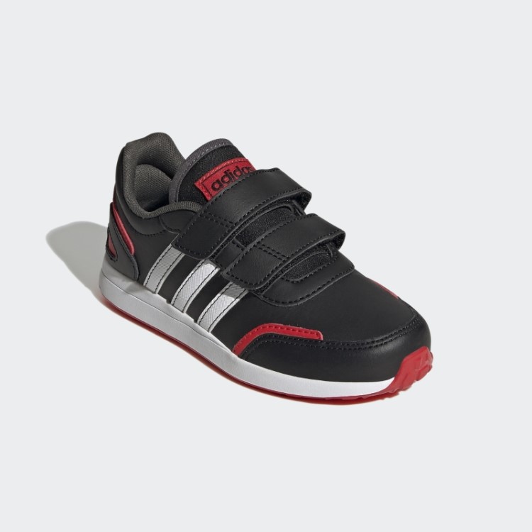 Sapatos Vermelhos Adidas Vs Switch 3 Estilo De Vida Estilo Gancho E Alça Elegante