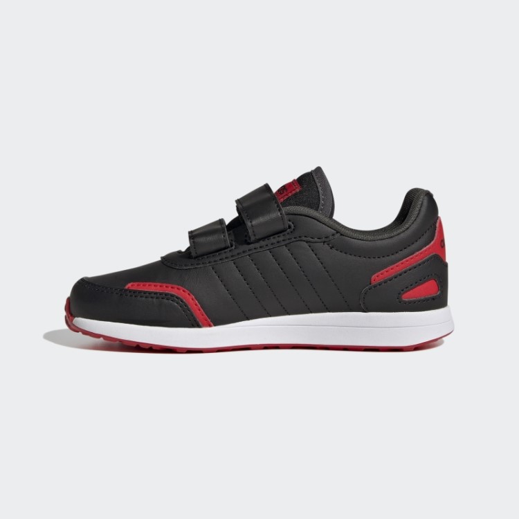 Sapatos Vermelhos Adidas Vs Switch 3 Estilo De Vida Estilo Gancho E Alça Elegante