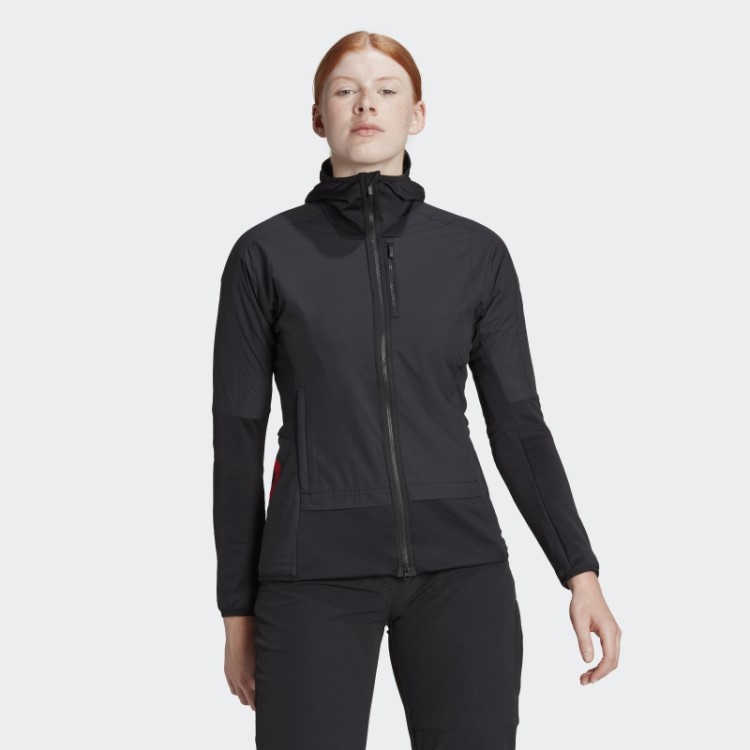 Jaqueta Preta Adidas Five Ten Flooce