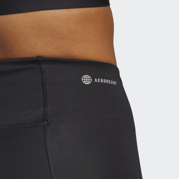 Bermuda De Ciclismo Preta Acolchoada Adidas