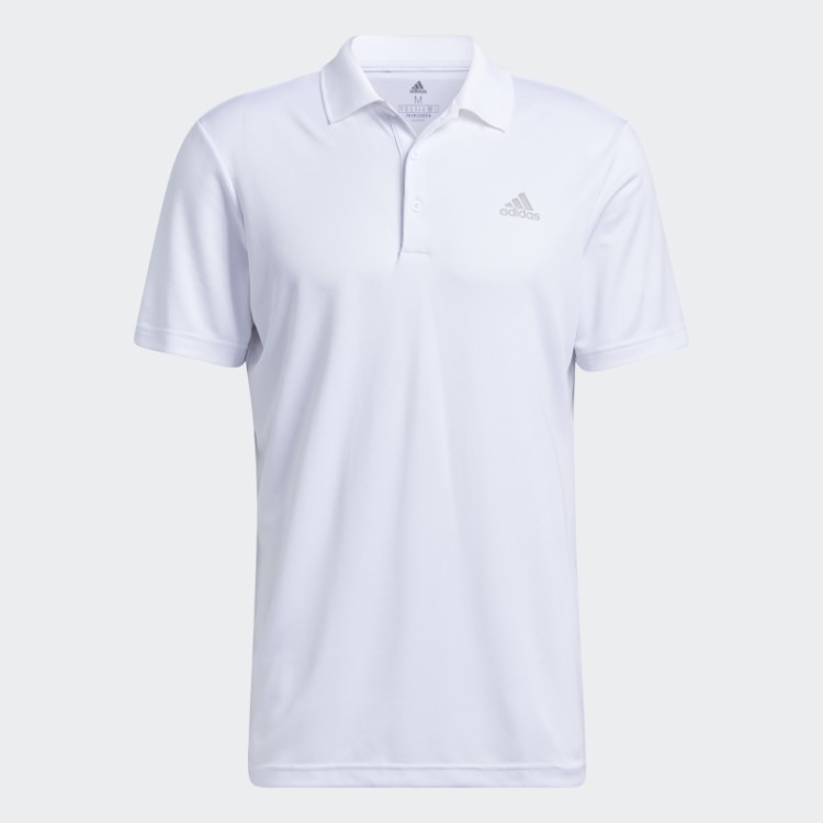 Camisa Polo Branca Primegreen Performance Adidas