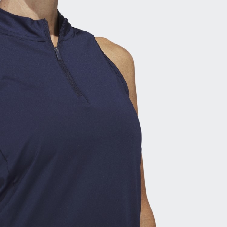 Camisa Polo Adidas Marinho Sem Mangas Nadador